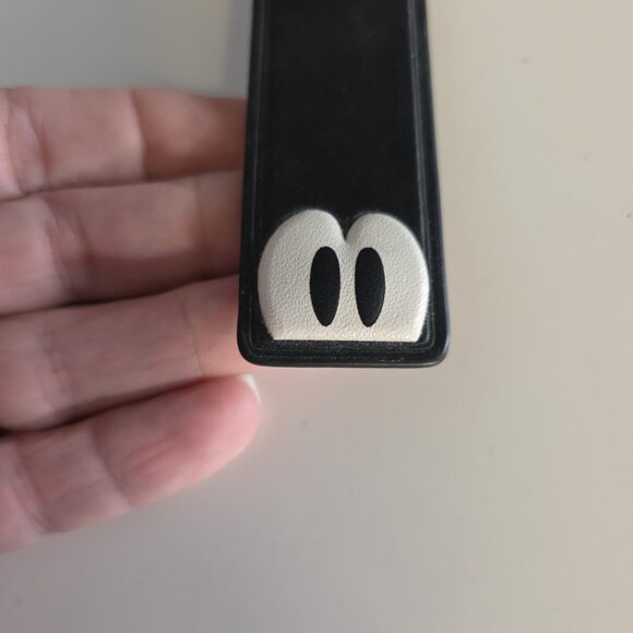 EUC Limited Edition Coach Disney Mickey Mouse Leather Bookmark - Picture 2 of 4